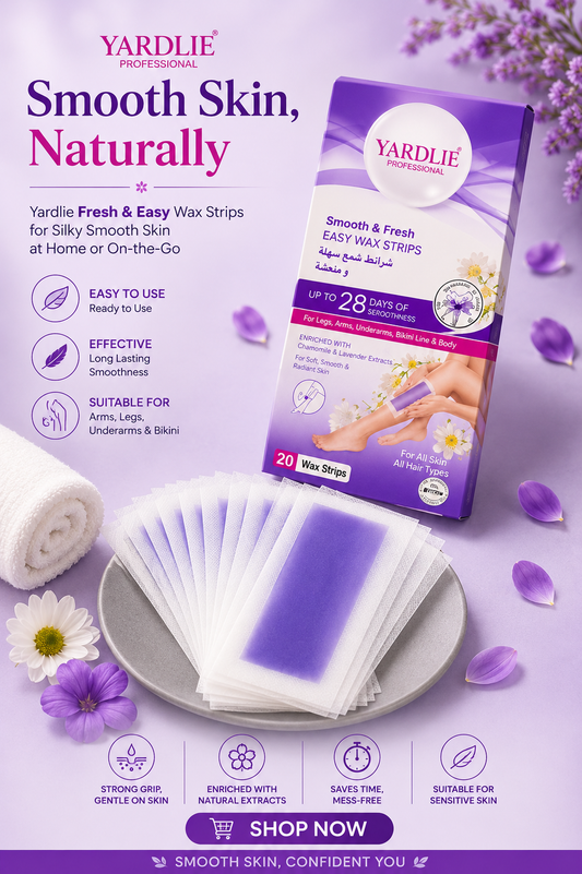 Yardlie Professional Wax Strips for Women Smooth and Fresh