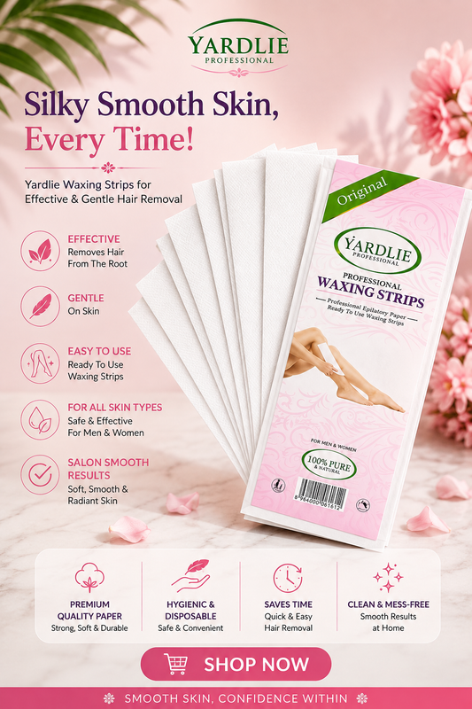 Yardlie Professional Non Woven Waxing Strips Student Pack for Gentle Hair Removal