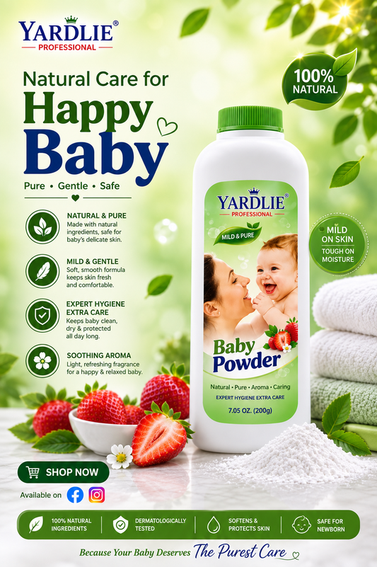 Yardlie Professional Baby Powder | Mildness | 200g