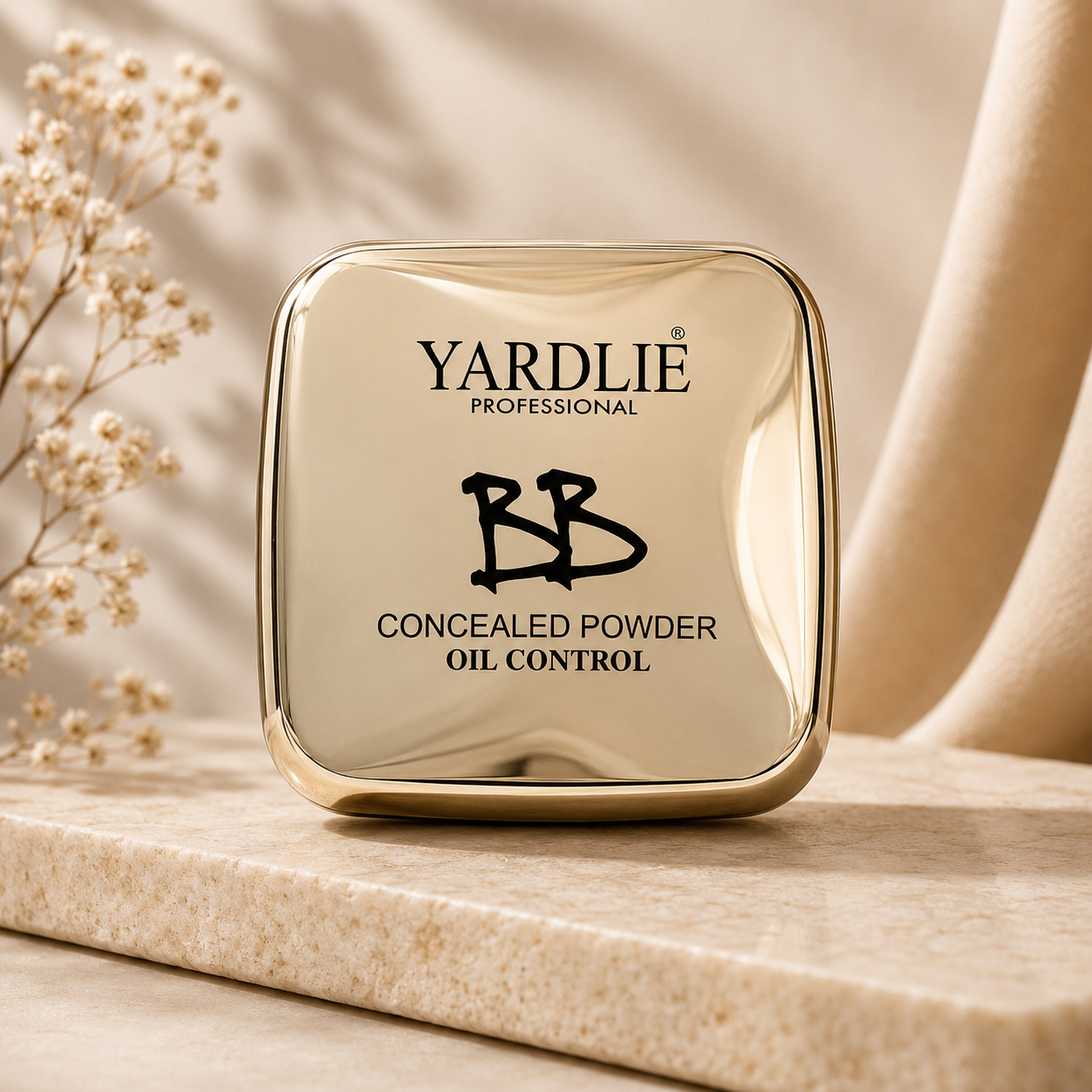 Yardlie 24K BB Concealed Powder VC-B5 Oil Control SPF30 36g