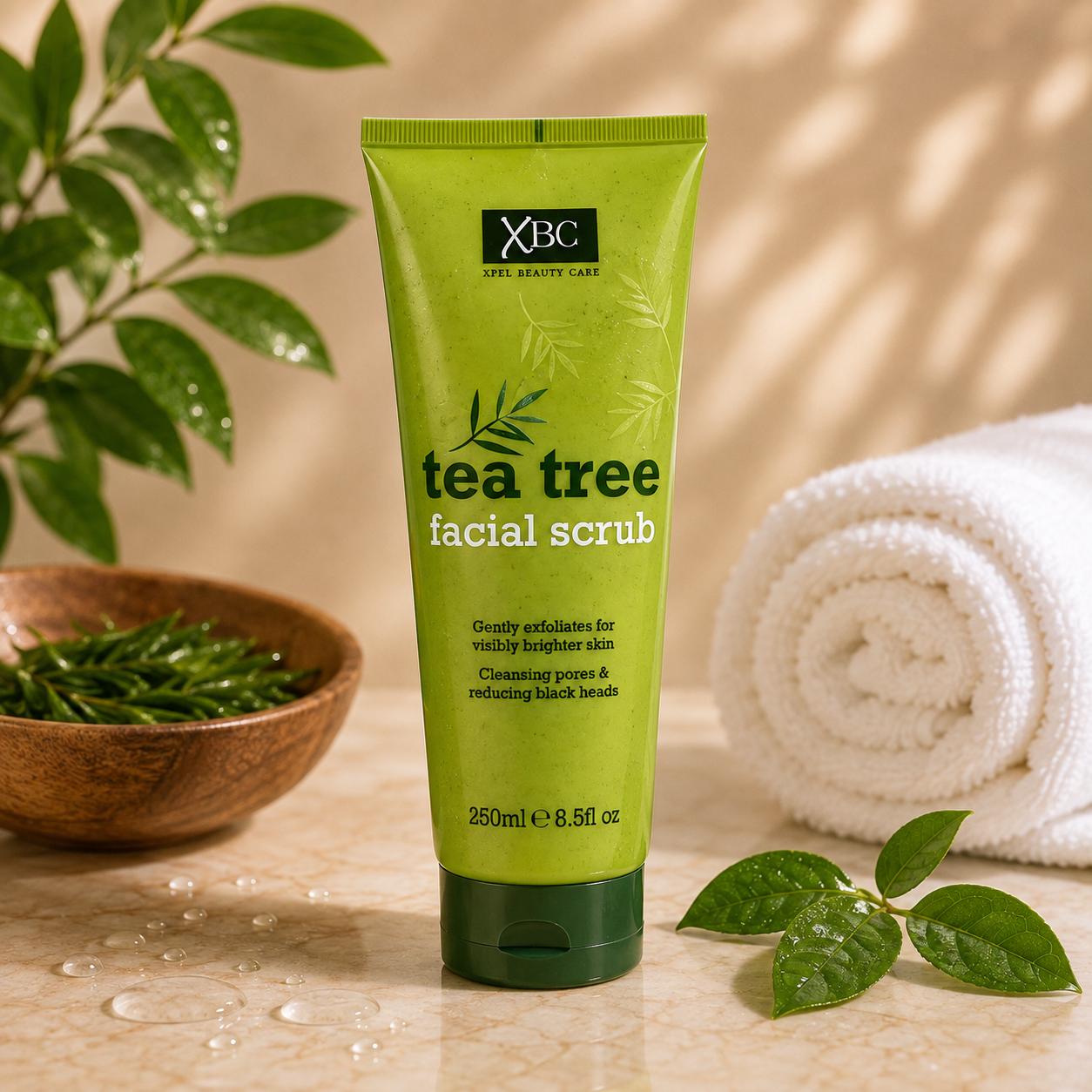 Yardlie's Premium Imported Tea Tree Facial Scrub 250ml