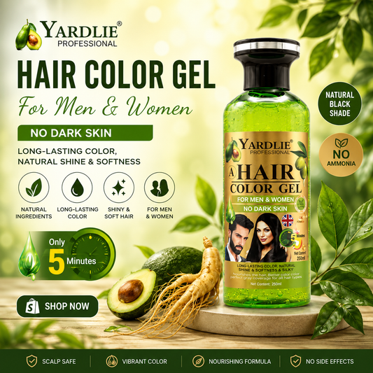 Yardlie Professional Dark Brown Hair Gel Mixing Paste