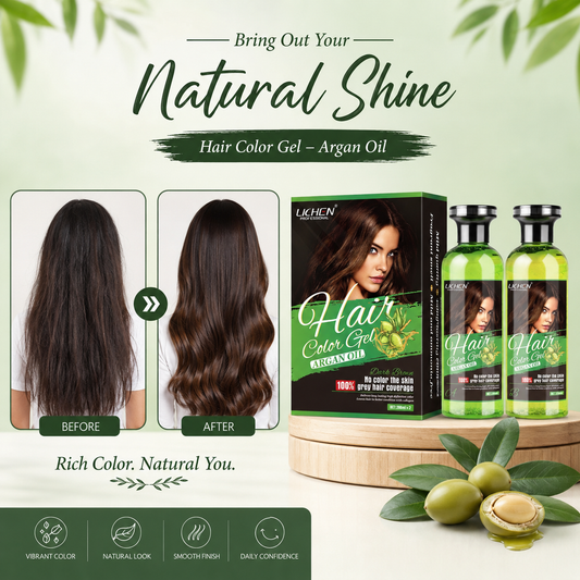 Lichen Hair Color Gel Argan Oil