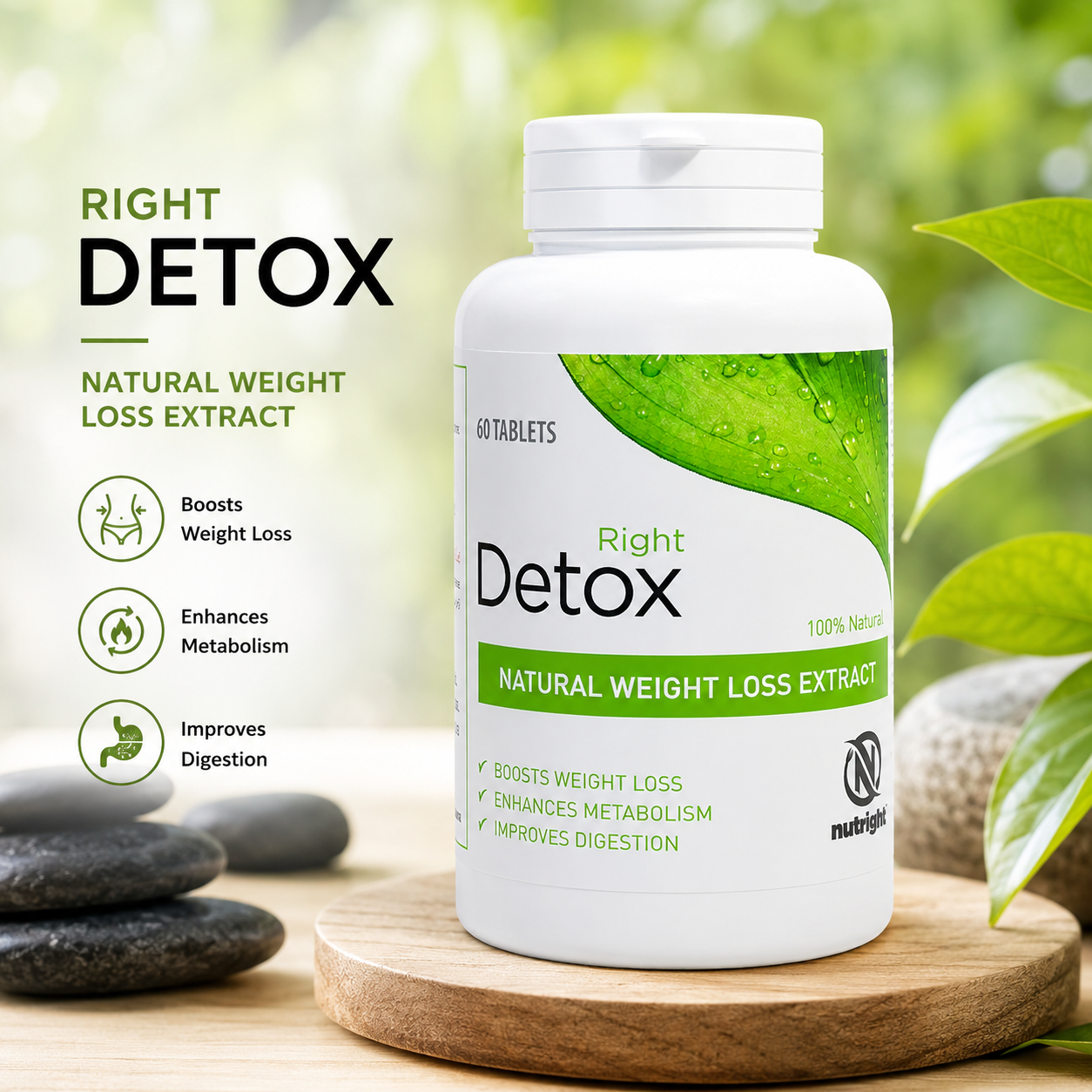 Nutright Right Detox Tablets