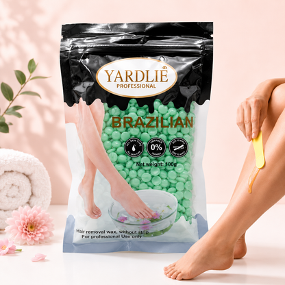 Yardlie Professional Brazilian Hair Removal Wax Without Strip for Professional Use | Sachet