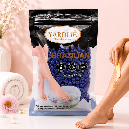 Yardlie Professional Brazilian Hair Removal Wax Without Strip for Professional Use | Sachet