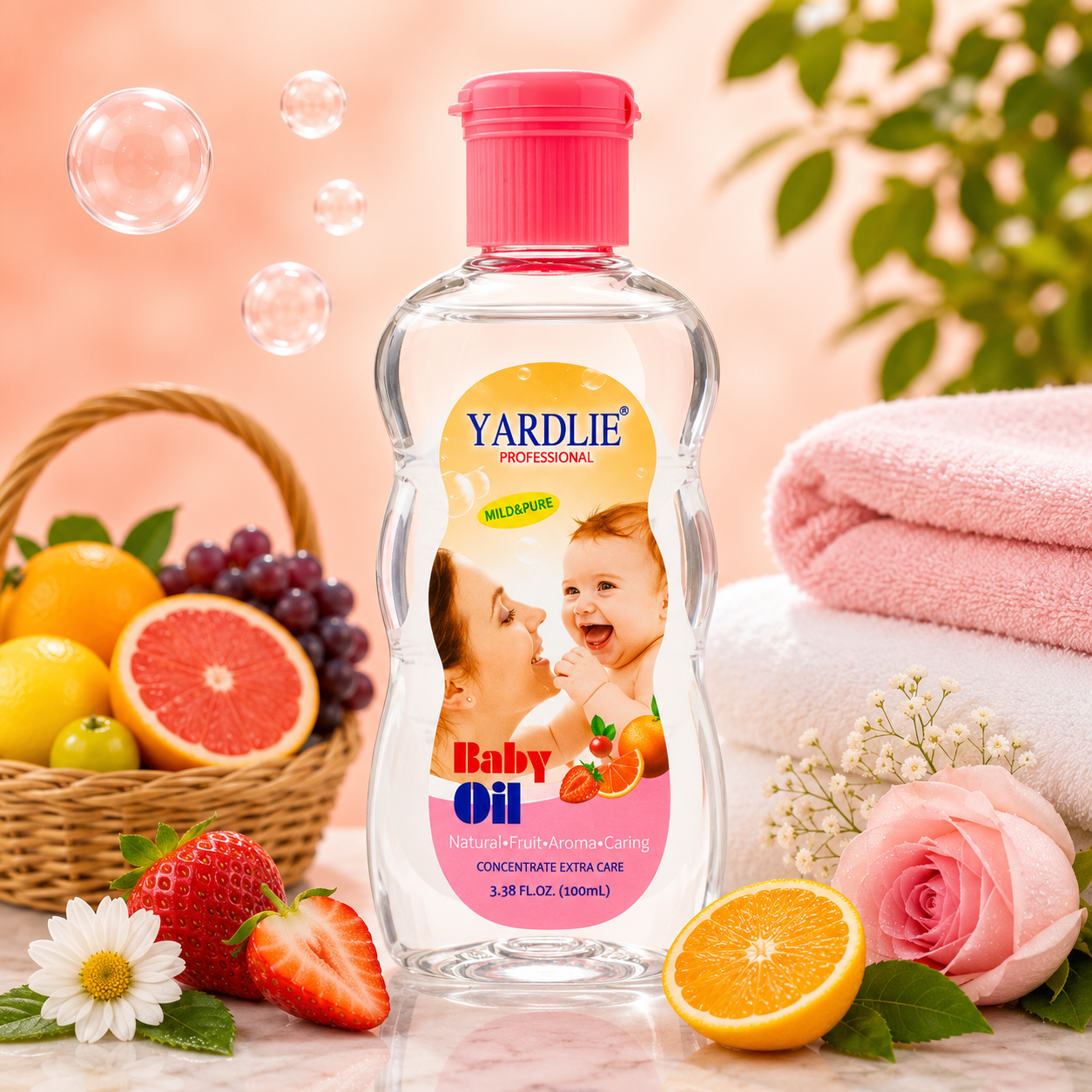 Yardlie Professional Baby Oil | Mildness | 100ML