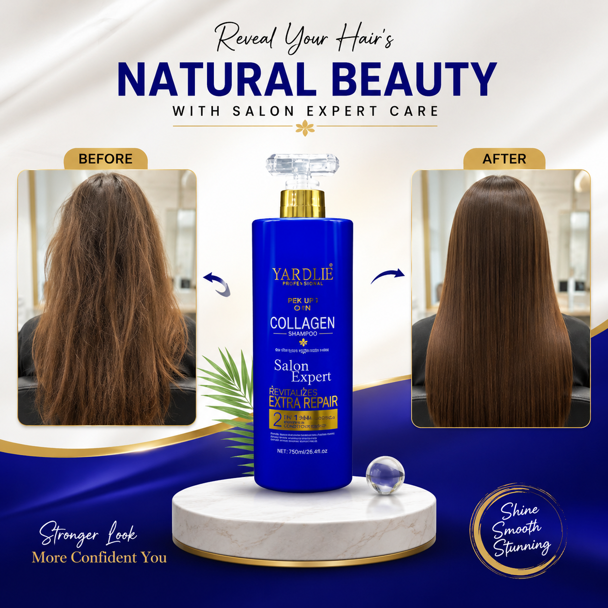 Yardlie Professional Collagen Shampoo Salon Expert