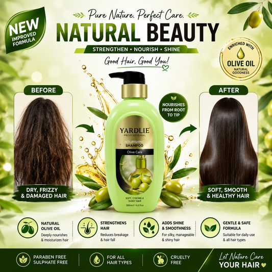 Yardlie Professional Nourishing Shampoo Olive Care