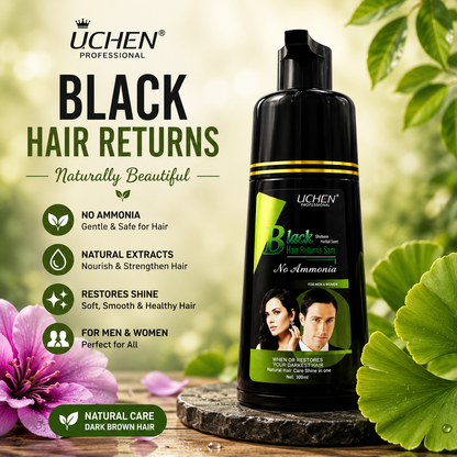 Lichen Professional Black Hair Color Shampoo Noni 200ml