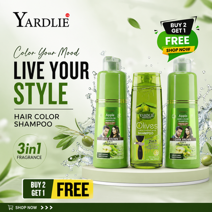 Yardlie Hair Color Shampoo and Yardlie Olives Shampoo Deal