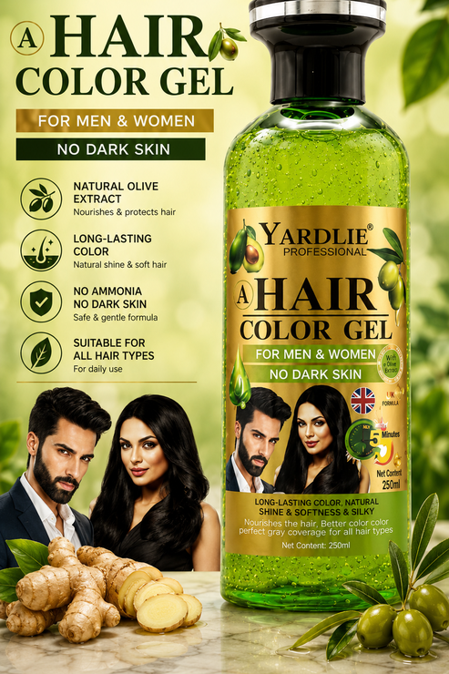 Yardlie Professional Dark Brown Hair Gel Mixing Paste